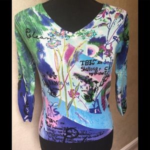 Embellished Multi color sweater